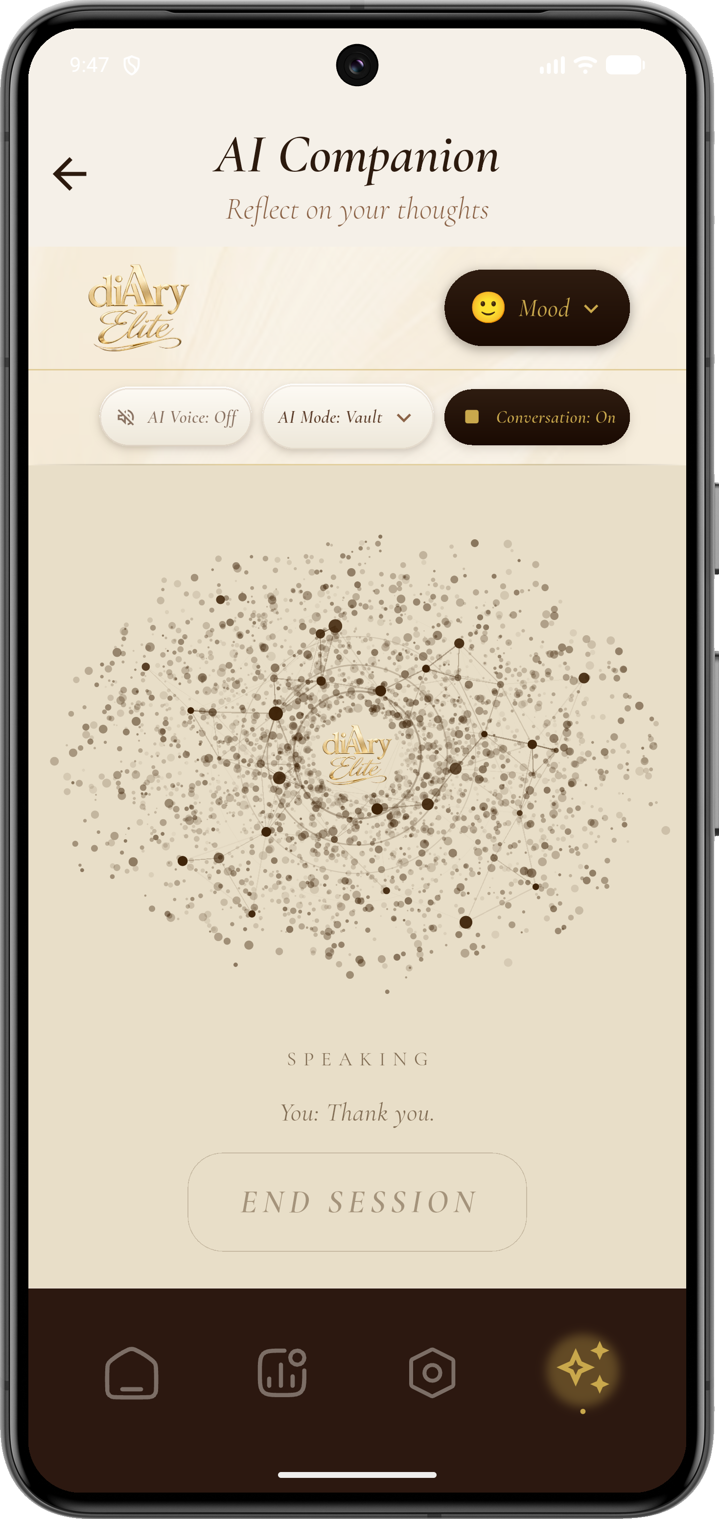 Conversation Mode speaking